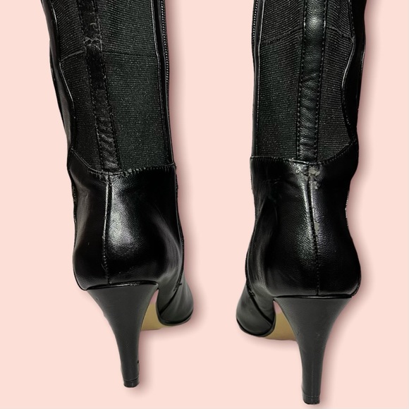 Adrienne Vittadini Black Boots 7.5 - Picture 2 of 4